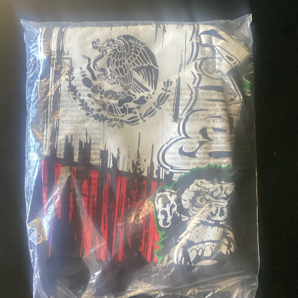 Gas Monkey Garage Mexico Flag Tshirt 2XL - Picture 3 of 3